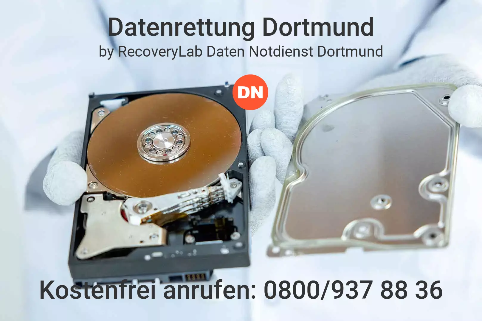 Fallstudie zu erfolgreicher Datenrettung interne Festplatte Dortmund