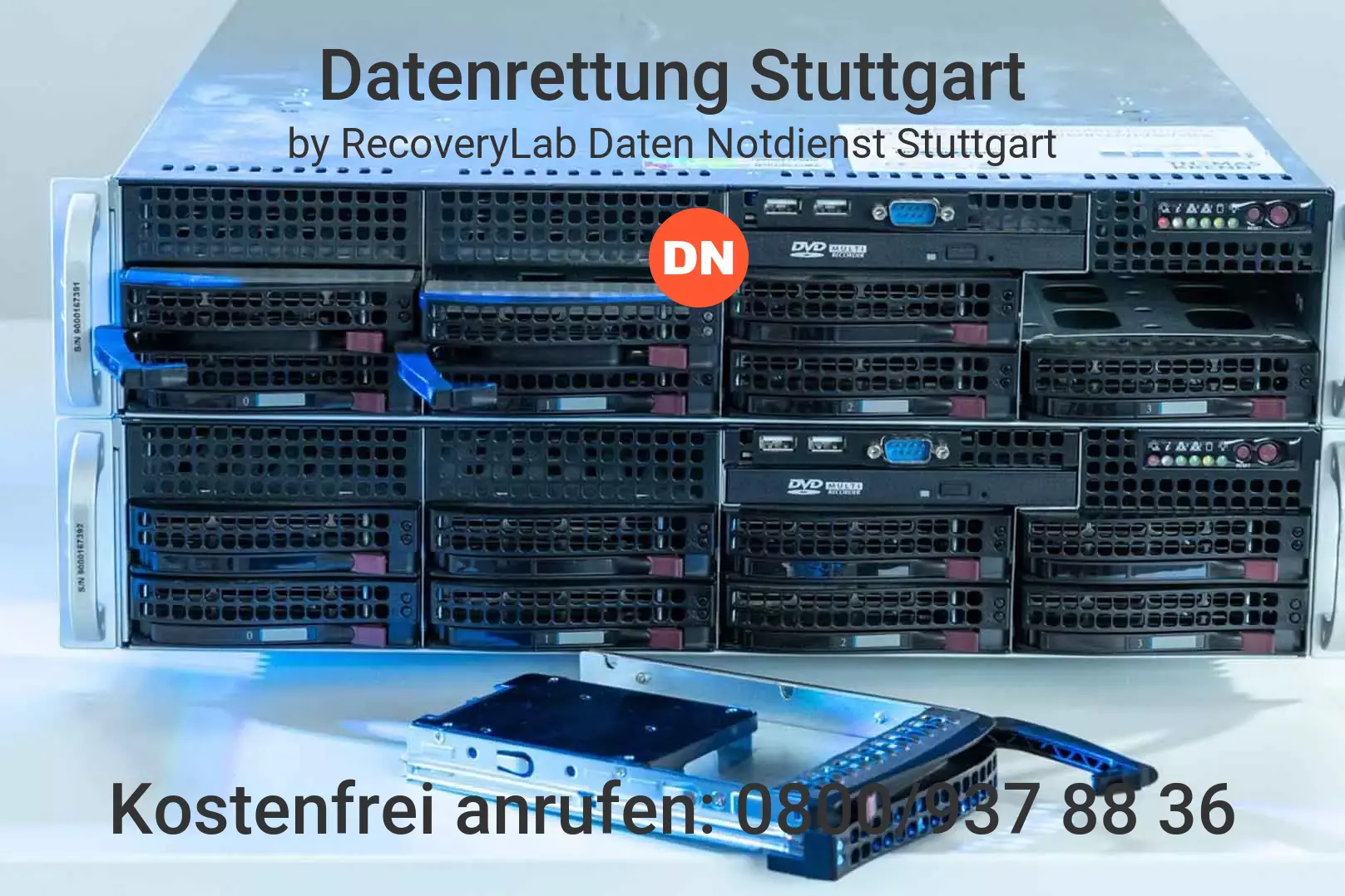 Fallstudie zu erfolgreicher Datenrettung RAID Stuttgart