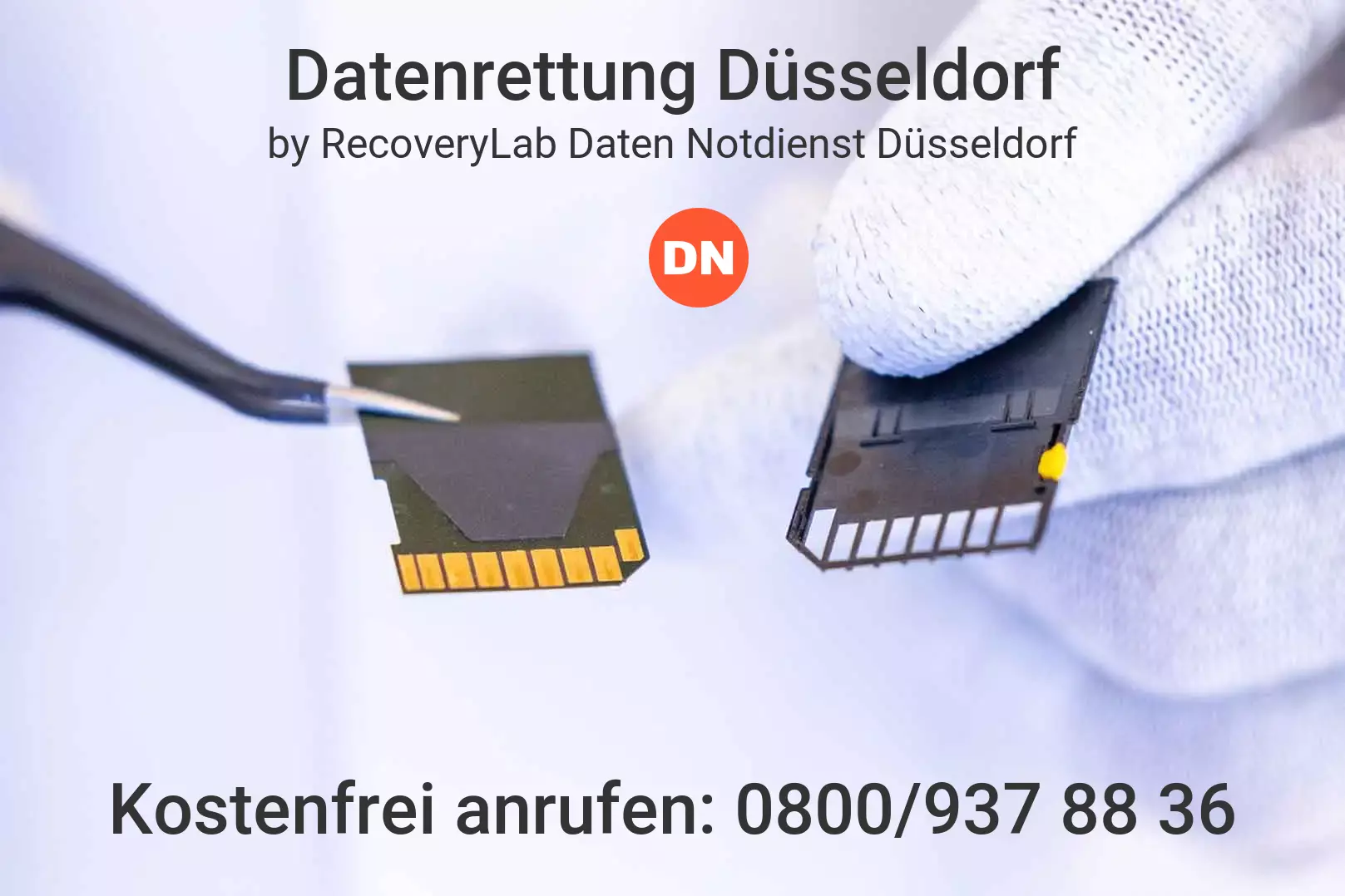 Fallstudie zu erfolgreicher Datenrettung SD-Karte Düsseldorf