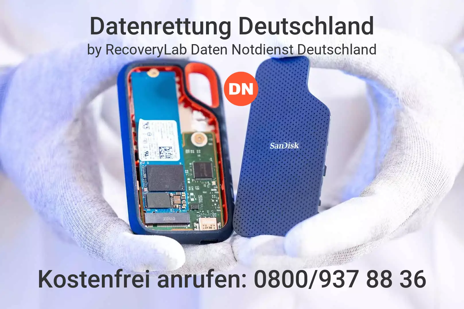 Fallstudie zu erfolgreicher Datenrettung SSD Deutschland