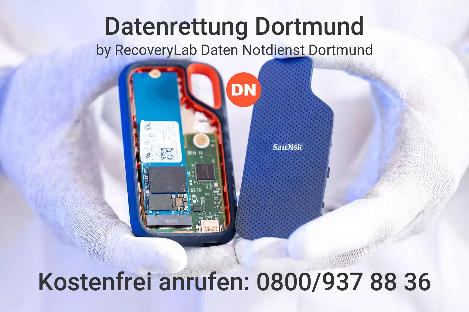 Fallstudie zu erfolgreicher Datenrettung SSD Dortmund