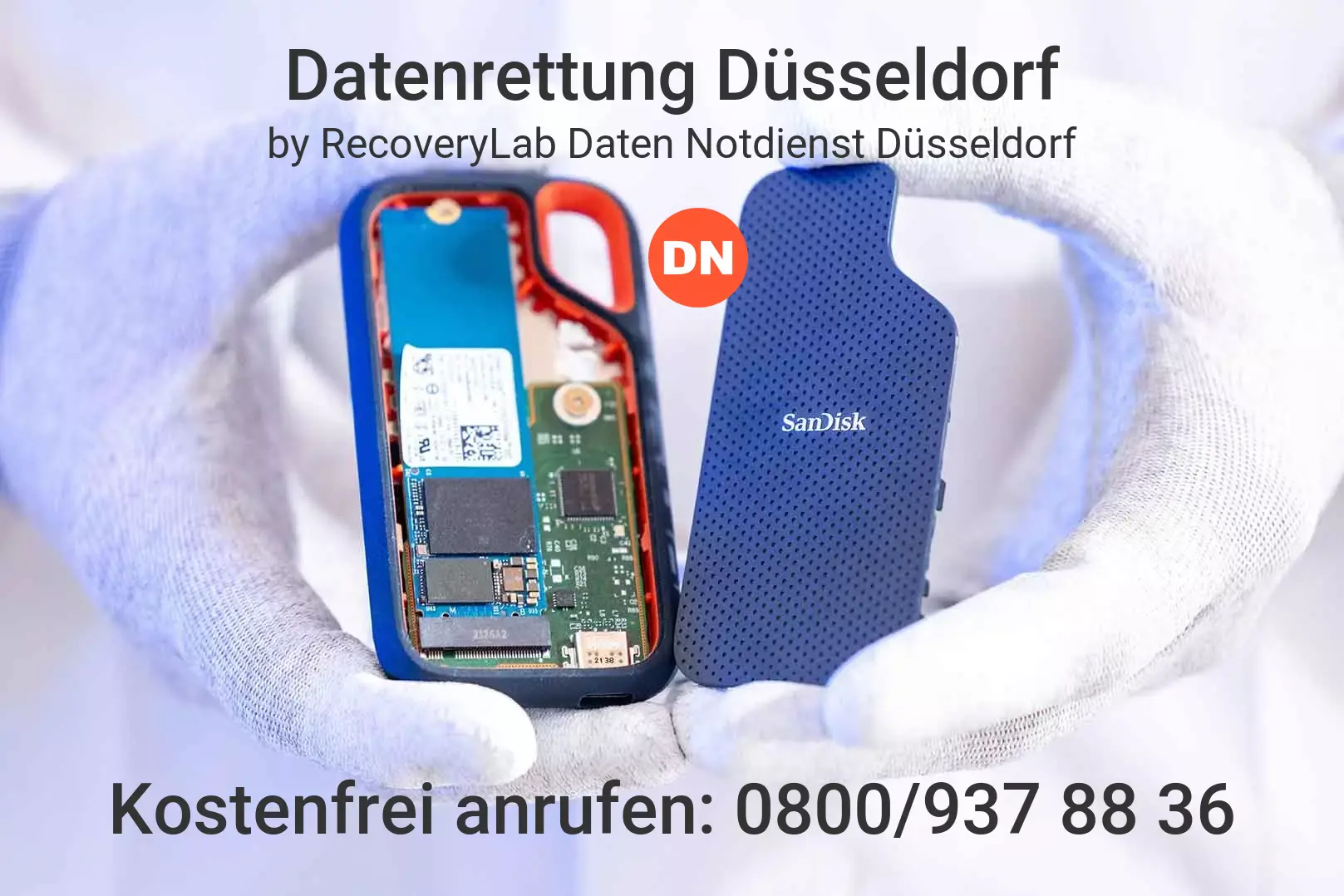 Fallstudie zu erfolgreicher Datenrettung SSD Düsseldorf