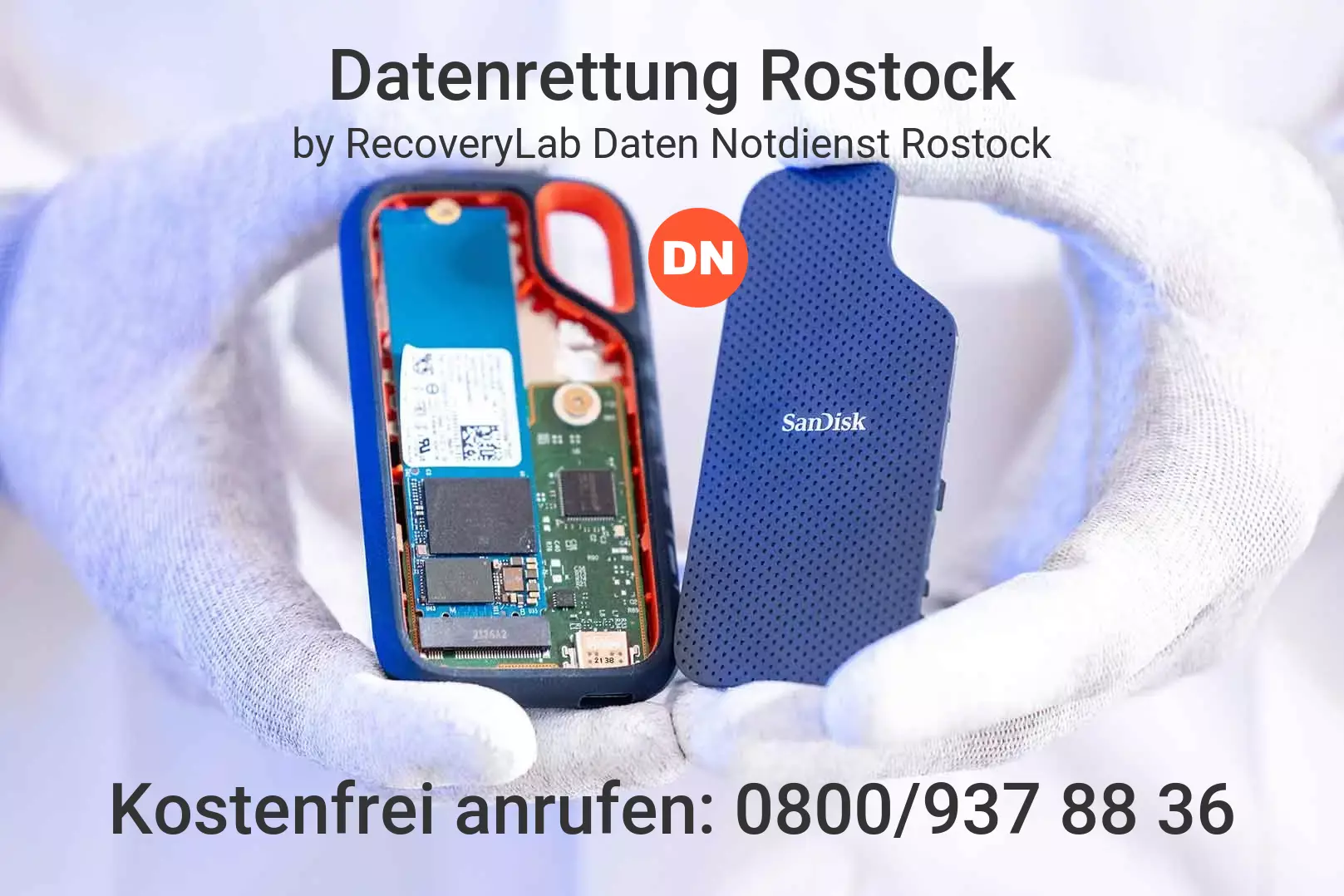Fallstudie zu erfolgreicher Datenrettung SSD Rostock