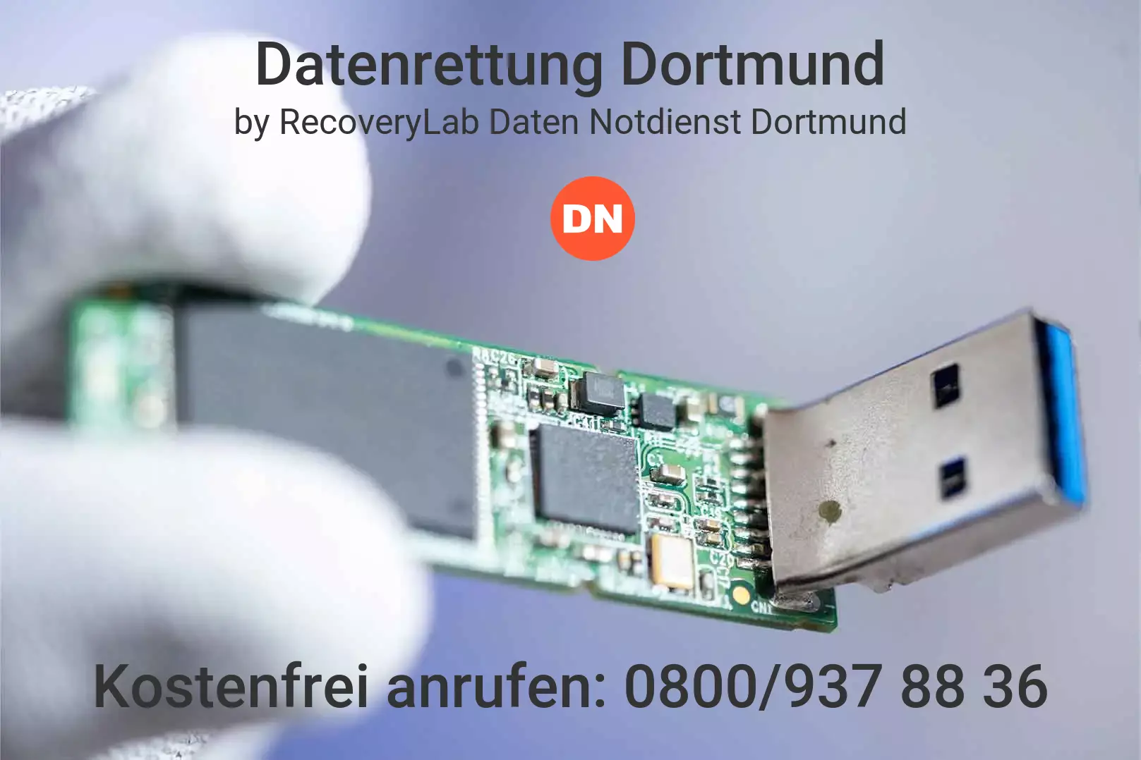 Fallstudie zu erfolgreicher Datenrettung USB-Stick Dortmund